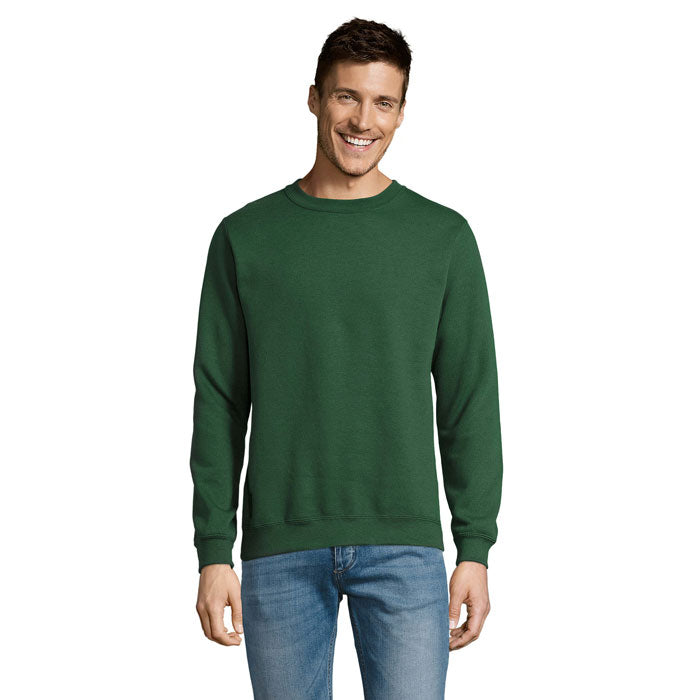 Branded Value Crew Sweatshirt in Green