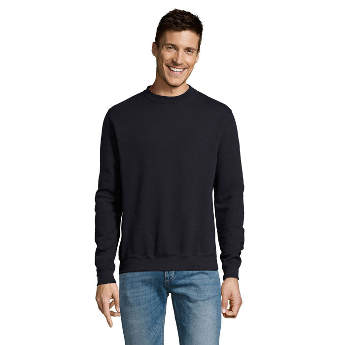 Branded Value Crew Sweatshirt in Blue