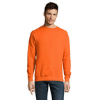 Branded Value Crew Sweatshirt in Orange