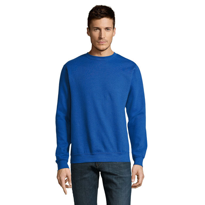 Branded Value Crew Sweatshirt in Blue