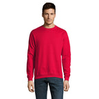 Branded Value Crew Sweatshirt in Red