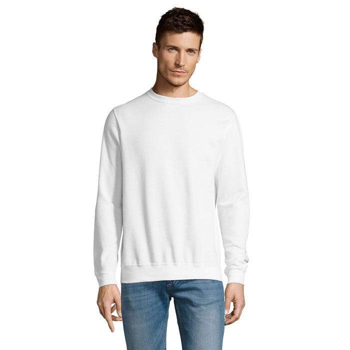 Branded value crew sweatshirt, front view