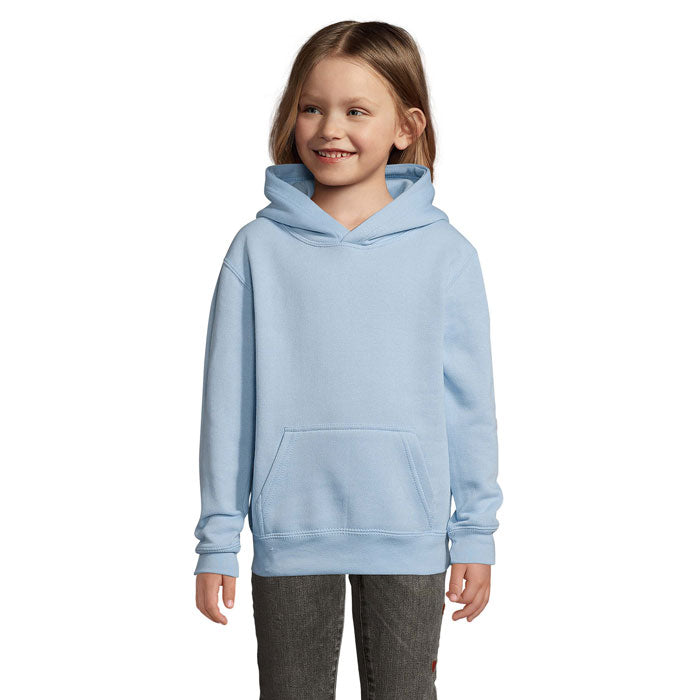 Branded Kids Double Pocket Pullover Hoodie colour option SK