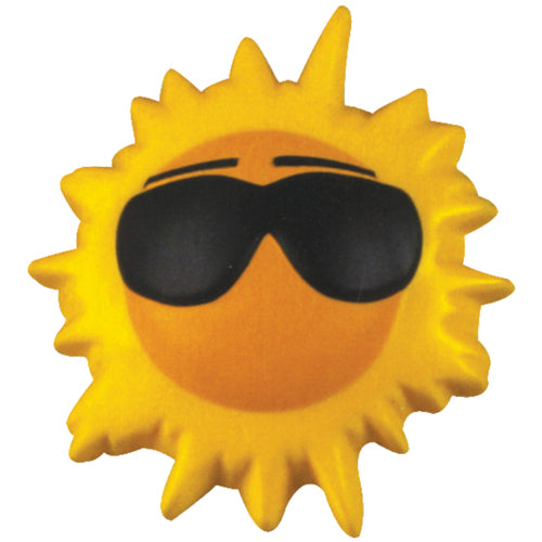 Branded Sun With Glasses Stress Toy