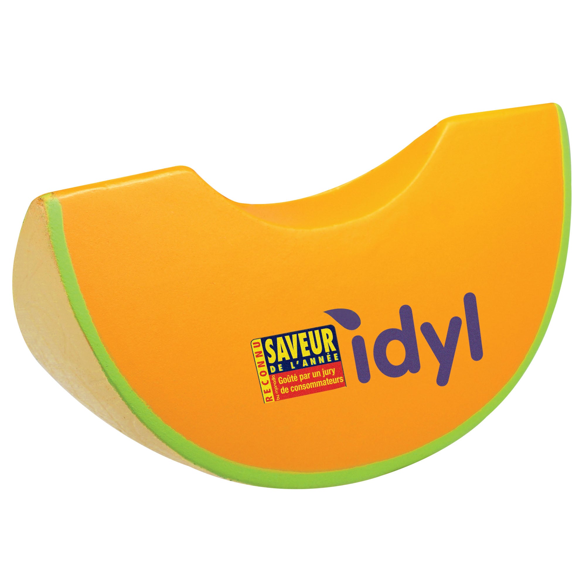 Branded Cantaloupe Melon Stress Toy