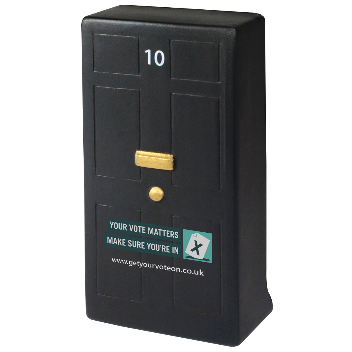 Branded Number 10 Door Stress Toy
