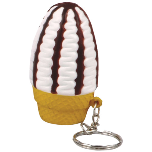 Branded Ice Cream Stress Toy Keyring