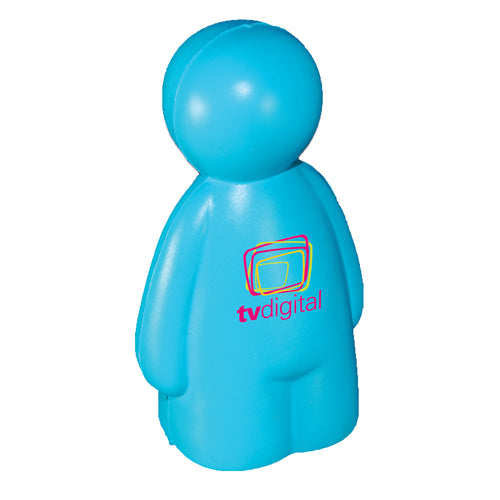 Branded Person Icon Stress Toy