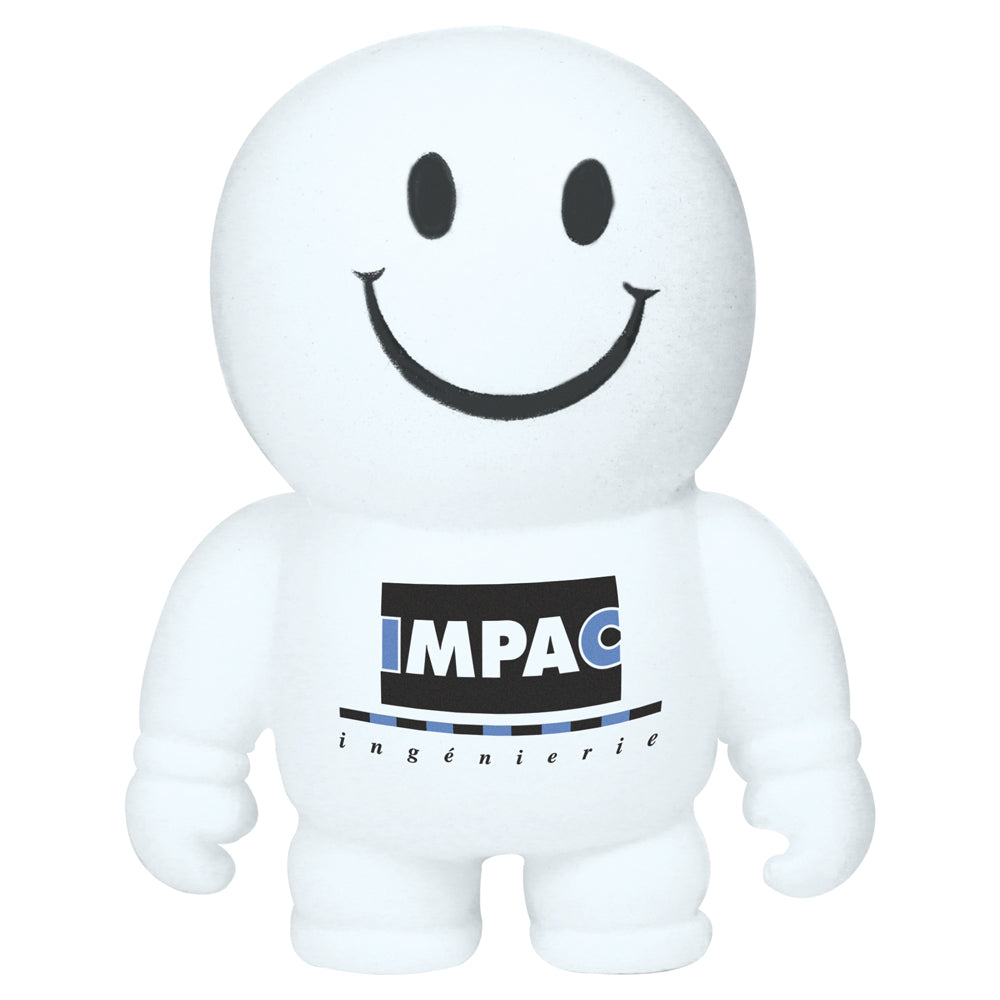 Branded Macho Man Smiley Stress Toy