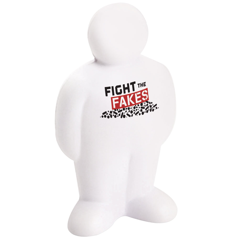 Branded Man Stress Toy