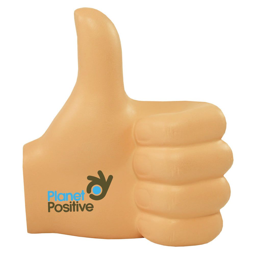 Branded Thumbs Up (Left Hand) Stress Toy