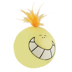 Branded Crazy Hair Smiley Man Stress Toy