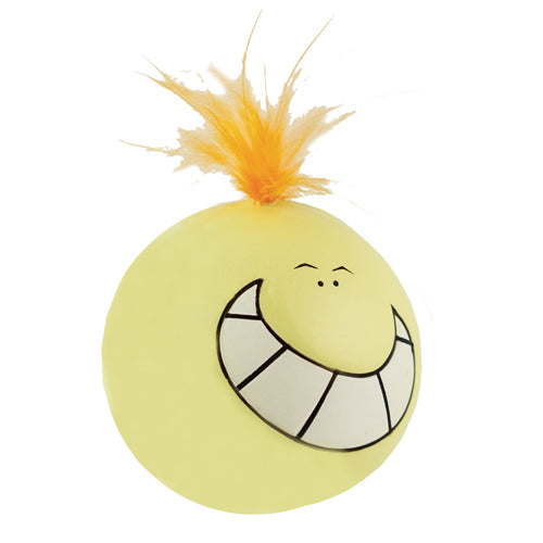 Branded Crazy Hair Smiley Man Stress Toy
