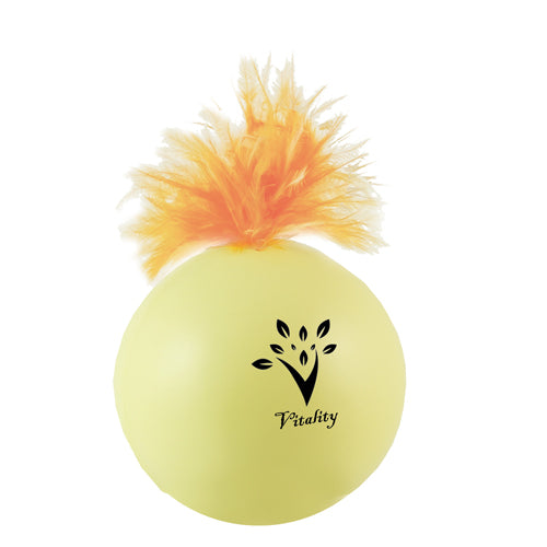 Branded Crazy Hair Smiley Man Stress Toy