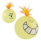 Branded Crazy Hair Smiley Man Stress Toy