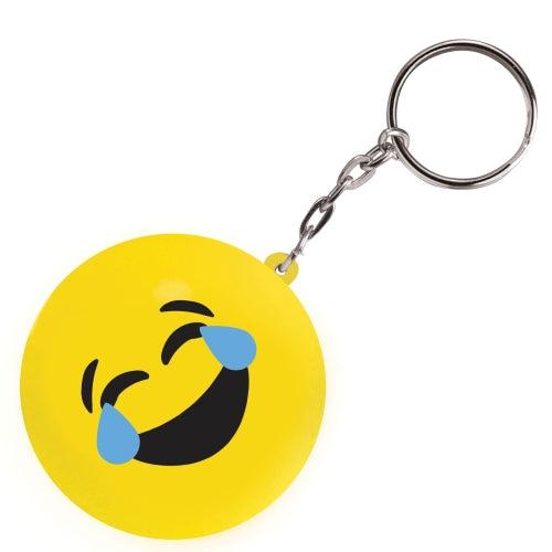 Branded Emoji Stress Toy Keyring