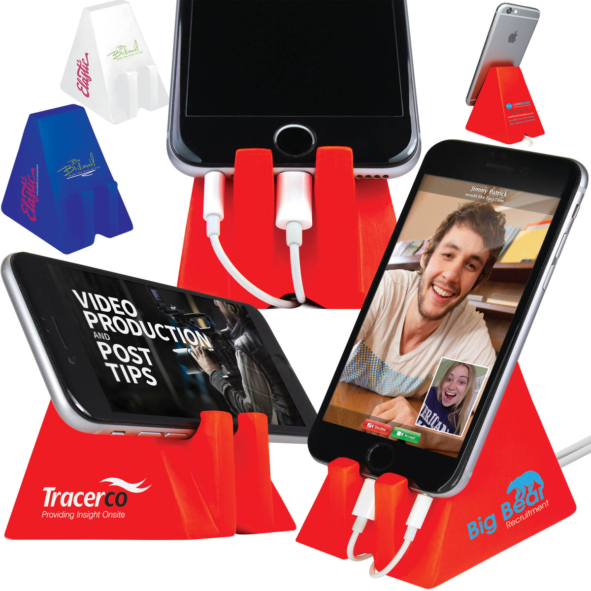 Branded Stress Mobile Phone Holder Stand
