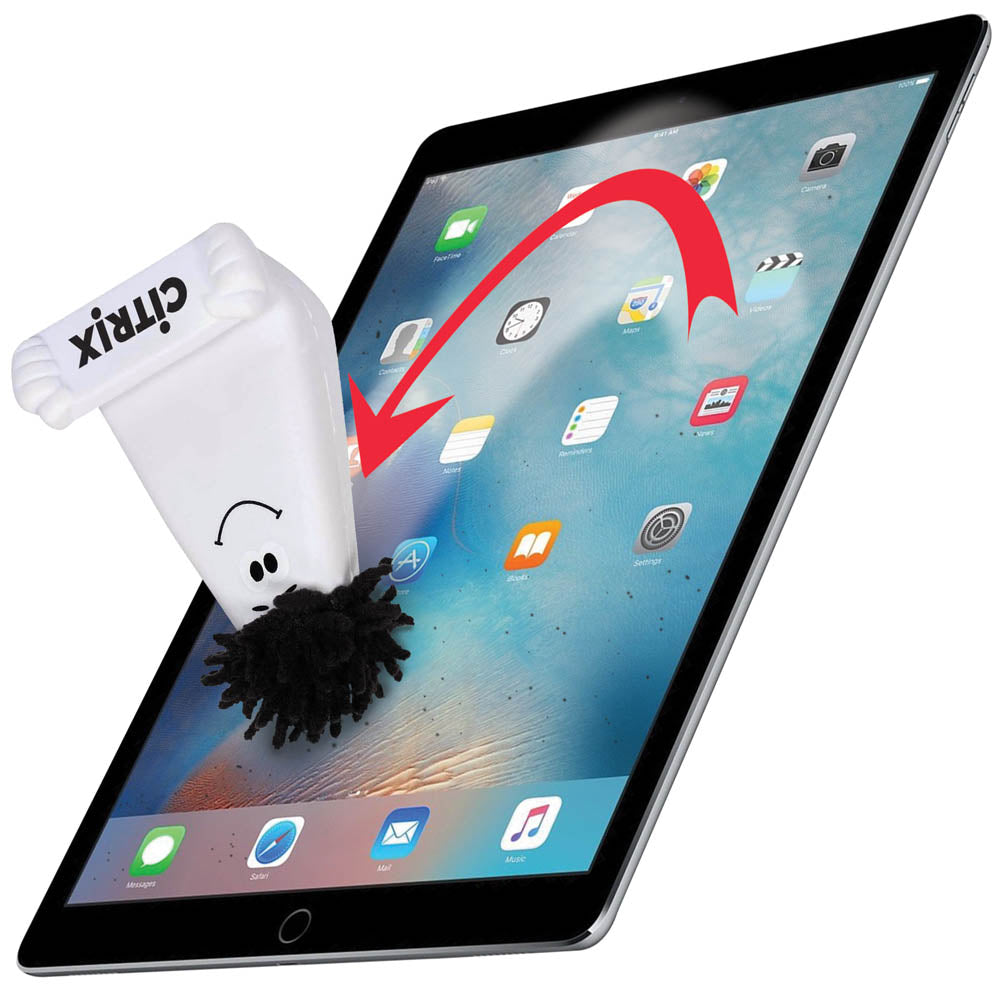 Branded Moptopper Phone Stand Stress Toy