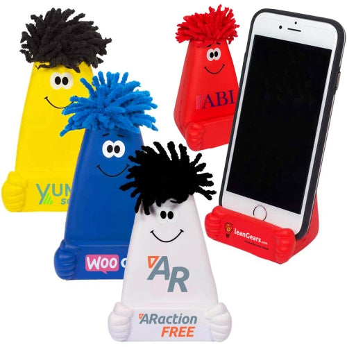 Branded Moptopper Phone Stand Stress Toy