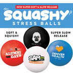 Branded Premium Squashy 70mm Stress Balls