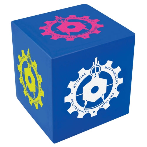 Branded Small Stress Cubes - 48mm