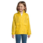 Branded Kids Packable Windbreaker colour option GO
