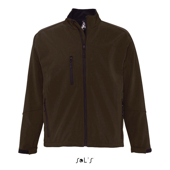 Branded Men's Waterproof Zip-Through Jacket colour option DC