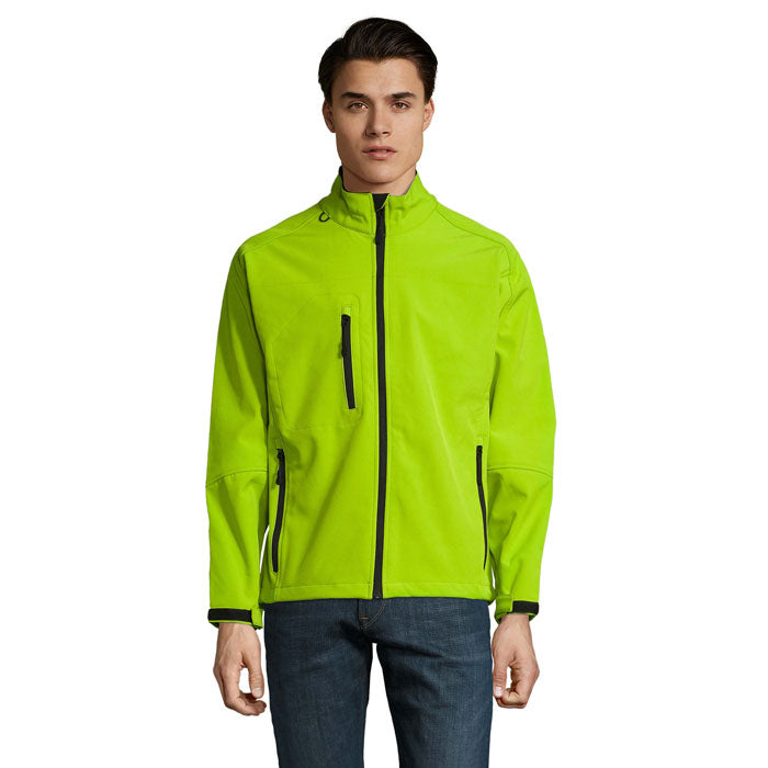 Branded Men's Waterproof Zip-Through Jacket colour option GA