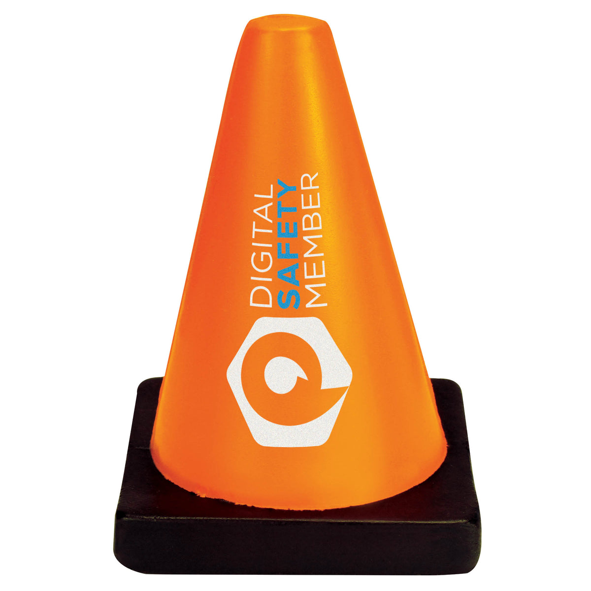 Branded Traffic Cone Stress Toy