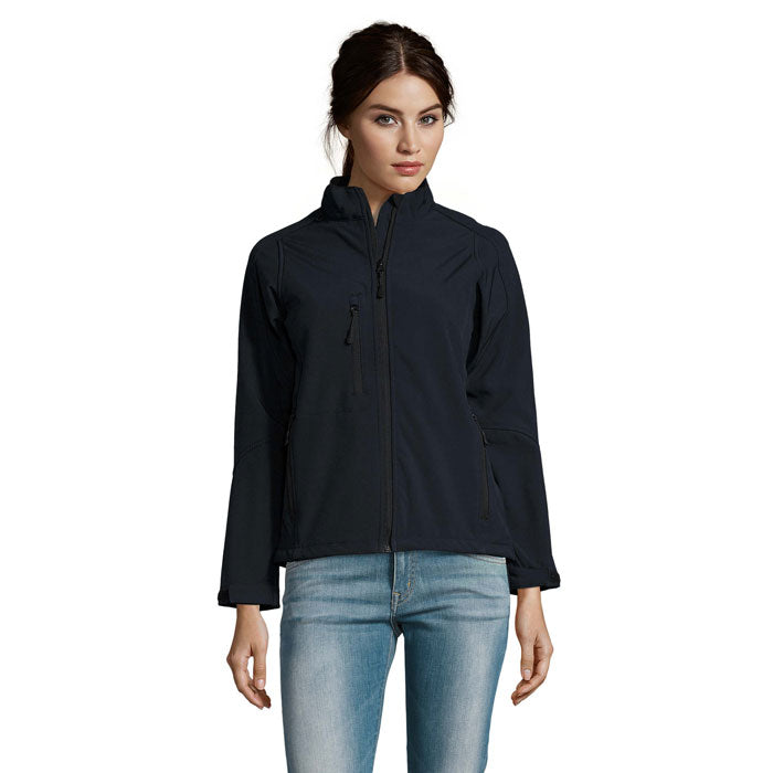 Branded Women's Waterproof Zip-Through Jacket colour option AB
