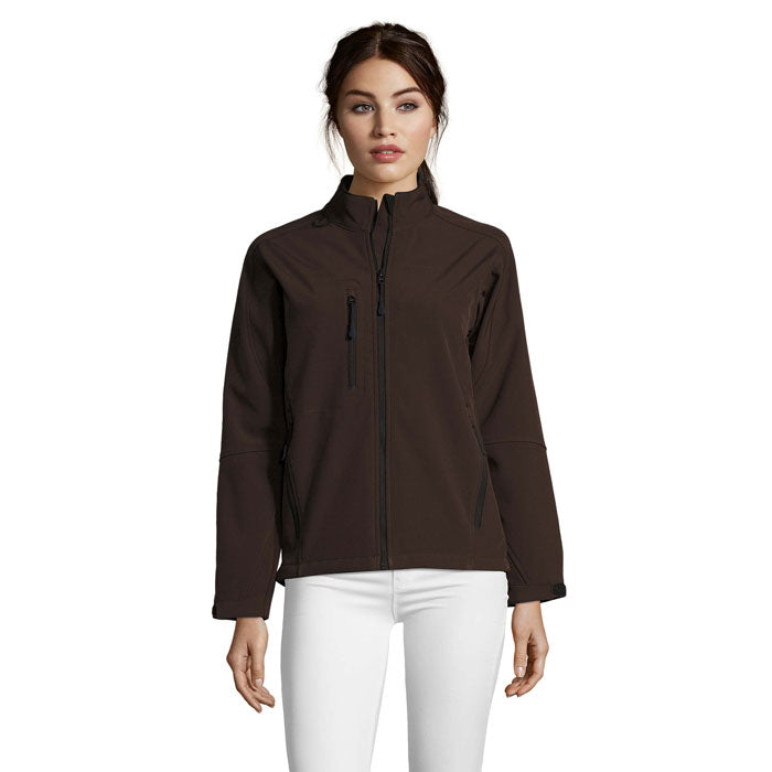 Branded Women's Waterproof Zip-Through Jacket colour option DC