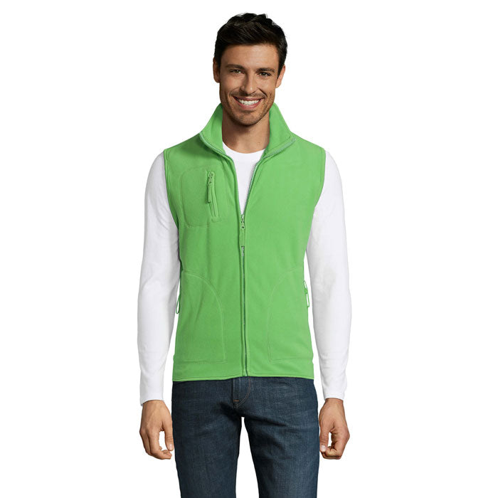 Branded Fleece Gilet colour option LM