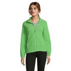 Branded Women's Zipped Fleece Jacket colour option LM