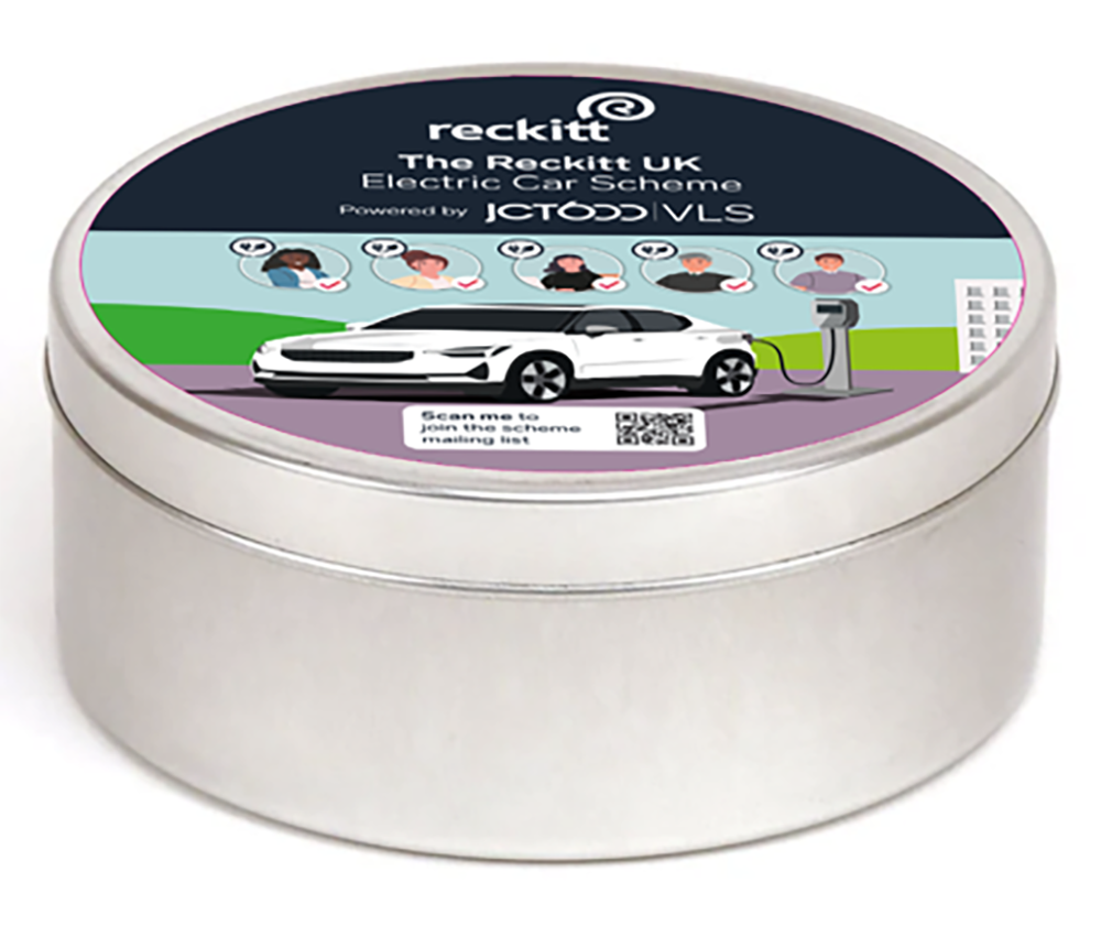 Branded Travel Sweet Tin