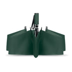 Green umbrella on a white background