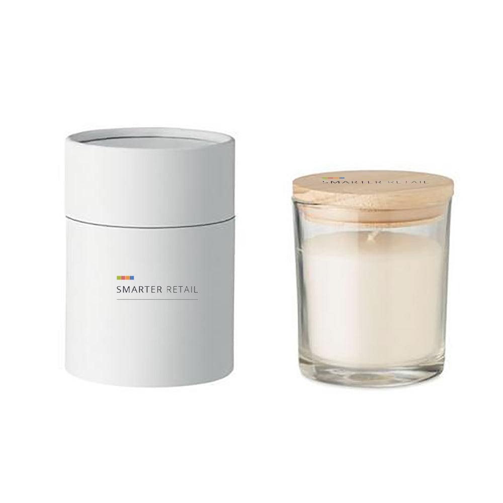 Branded Vanilla Bamboo Candle