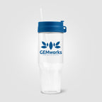 Branded Tall Glass Tumbler