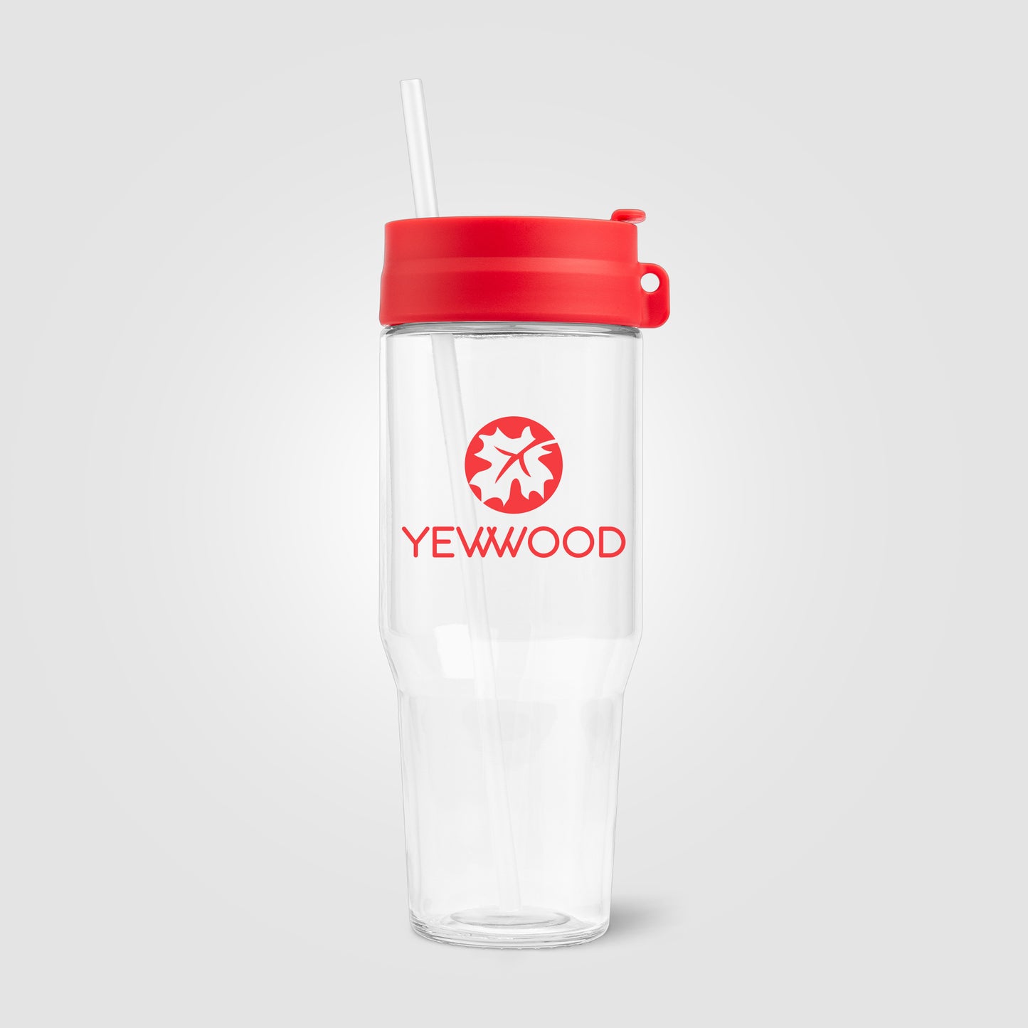 Recycled Glass Straw Tumbler