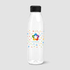 Branded Colour Cap Water Bottle