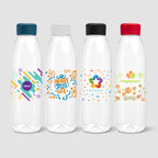 Branded Colour Cap Water Bottle