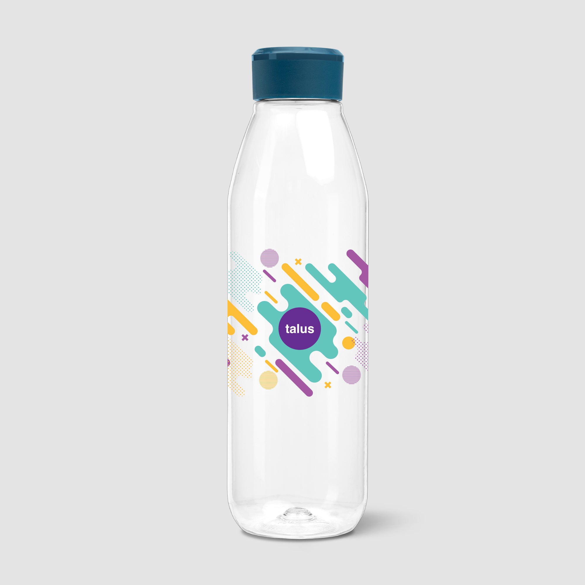 Branded Colour Cap Water Bottle