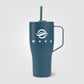 Recycled Stainless Steel Straw Tumbler