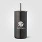 Recycled Stainless Steel Straw Tumbler