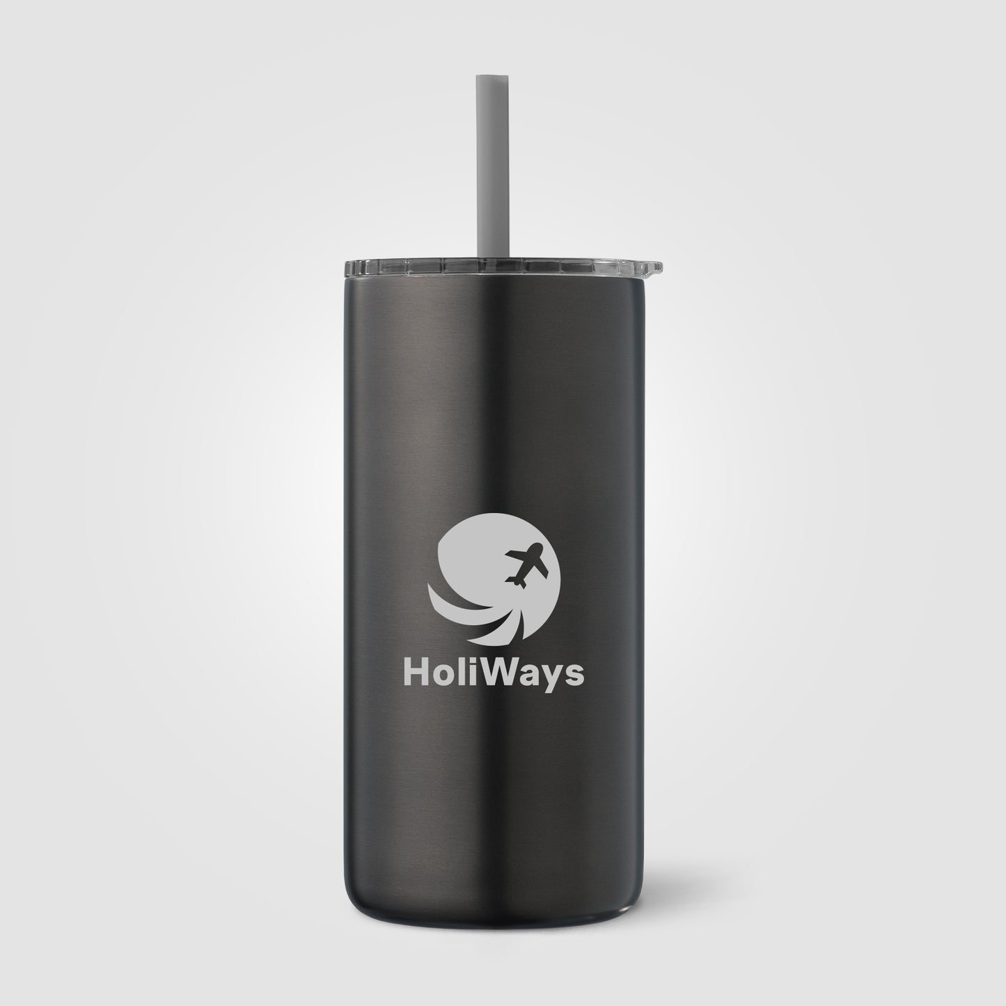 Recycled Stainless Steel Straw Tumbler