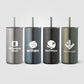 Recycled Stainless Steel Straw Tumbler