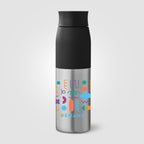 Branded Stainless Steel and Colour Water Bottle