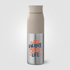 Branded Stainless Steel and Colour Water Bottle