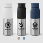 Branded Stainless Steel and Colour Water Bottle