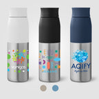 Branded Stainless Steel and Colour Water Bottle