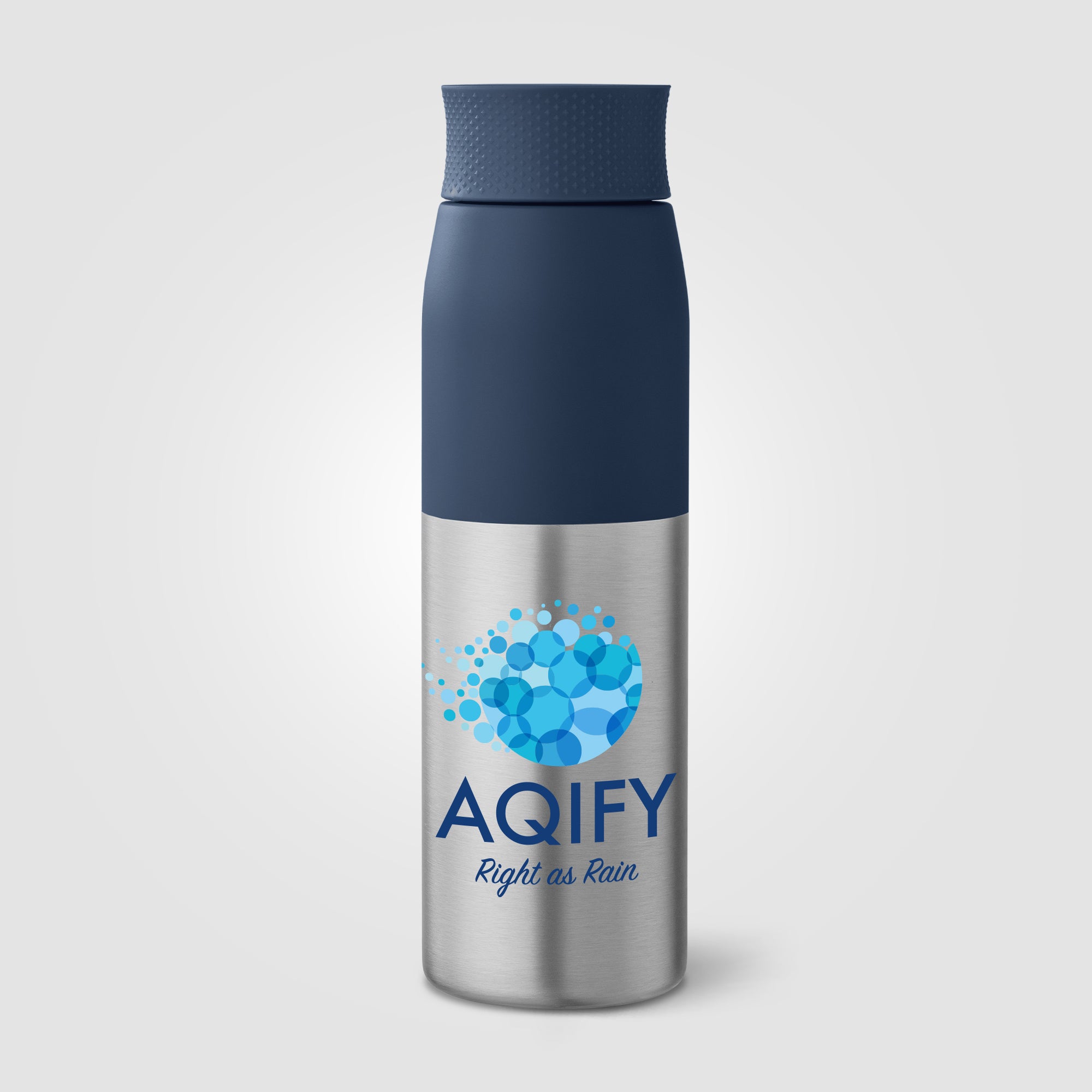 Branded Stainless Steel and Colour Water Bottle